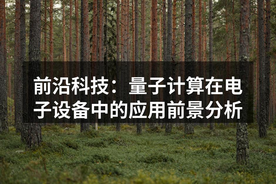 量子计算机内部结构示意图